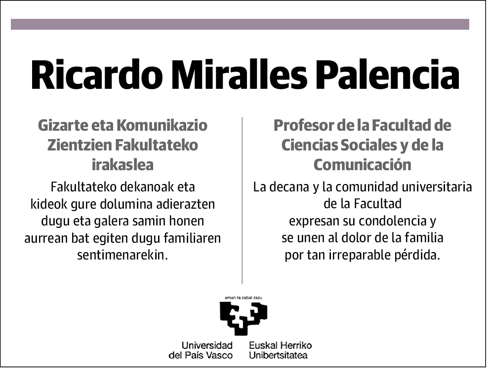 Ricardo Miralles Palencia