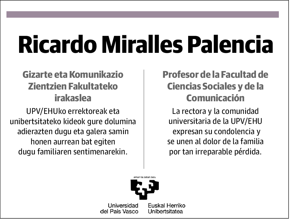 Ricardo Miralles Palencia