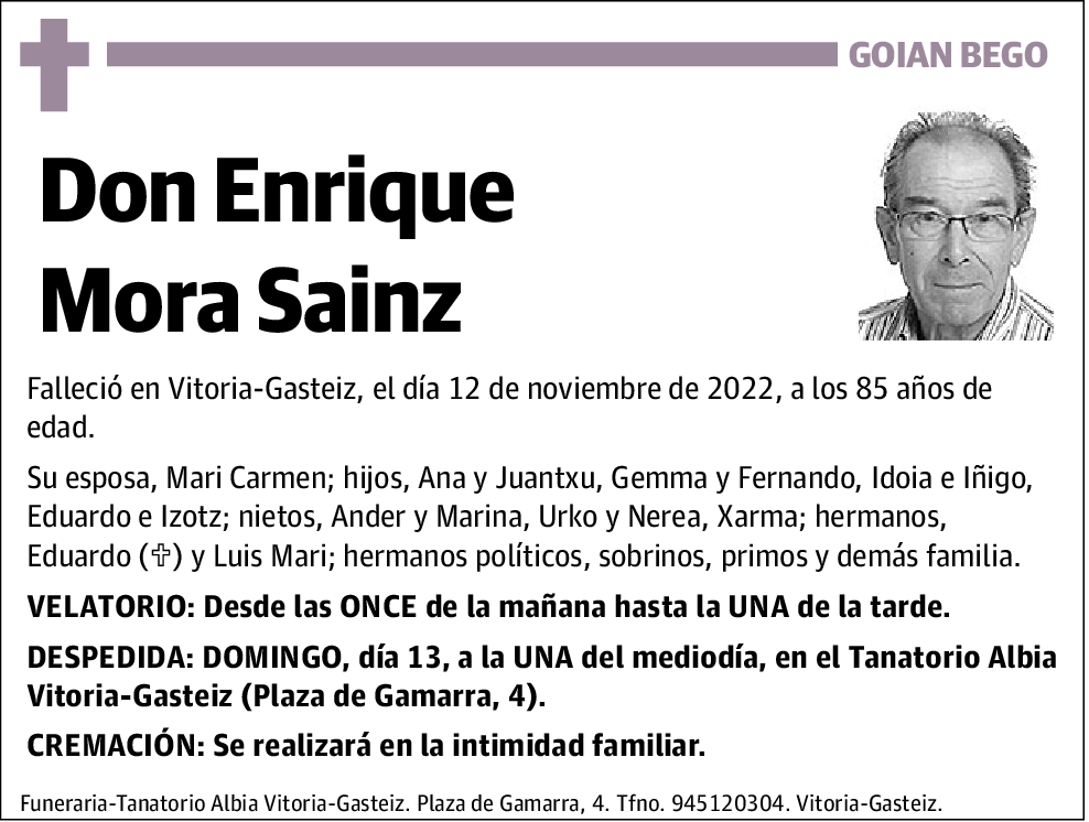 Enrique Mora Sainz