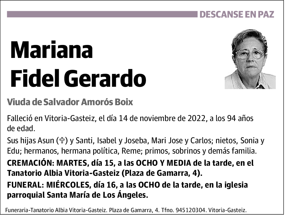 Mariana Fidel Gerardo