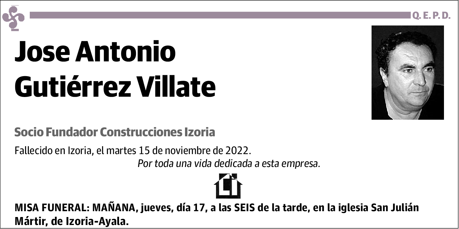 Jose Antonio Gutierrez Villate