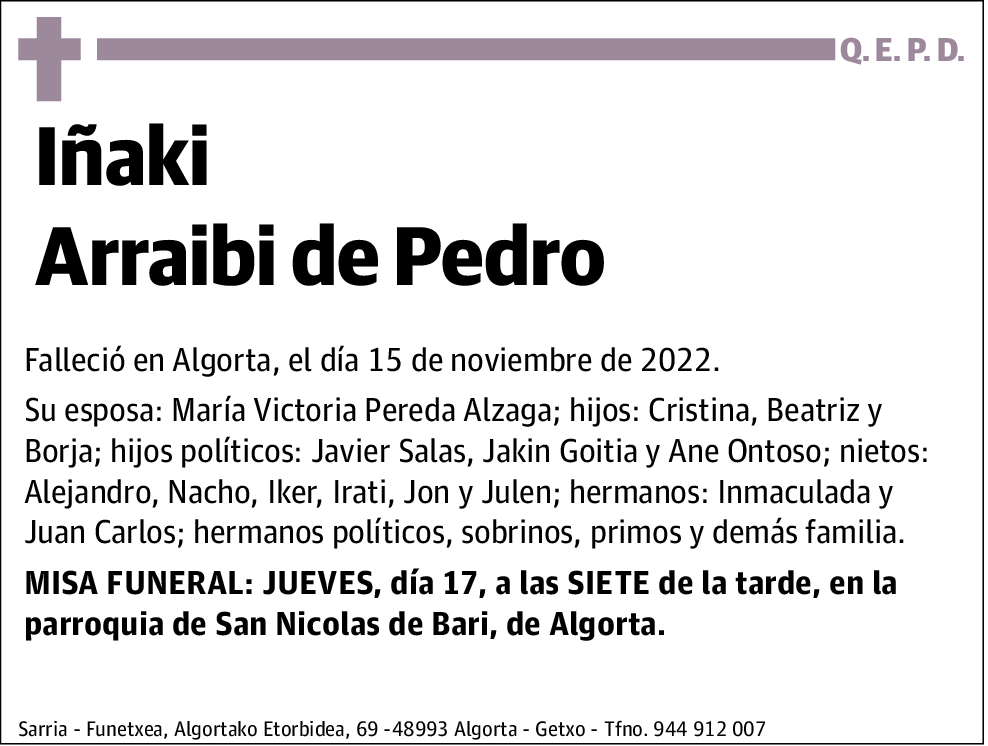 Iñaki Arraibi de Pedro