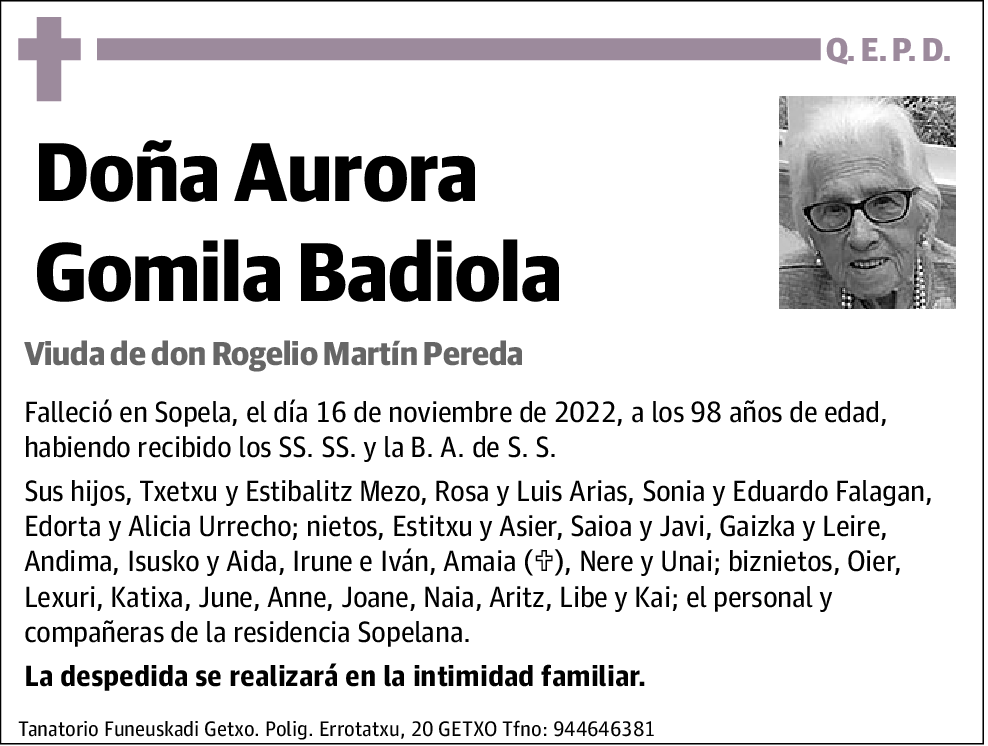 Aurora Gomila Badiola