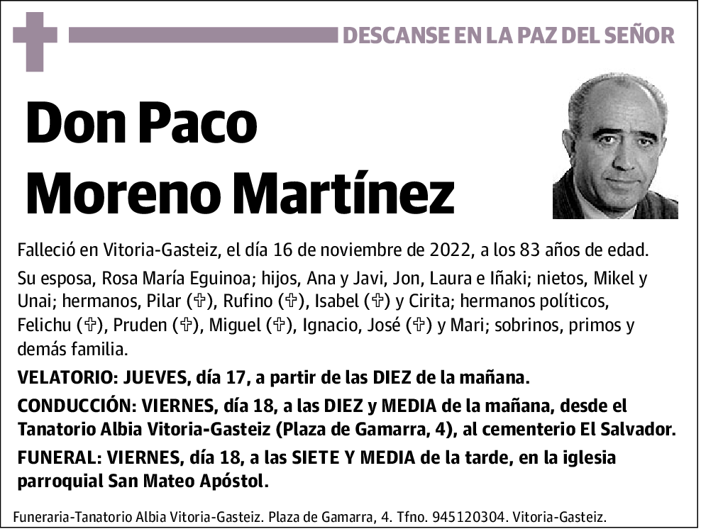 Paco Moreno Martínez