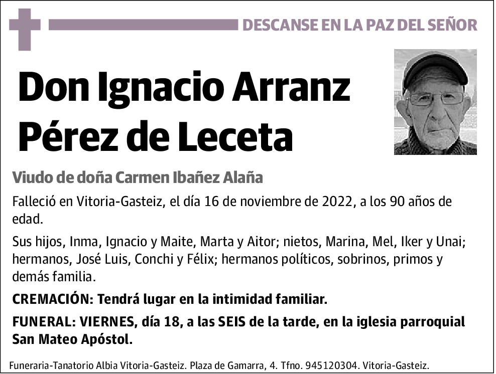Ignacio Arranz Pérez de Leceta