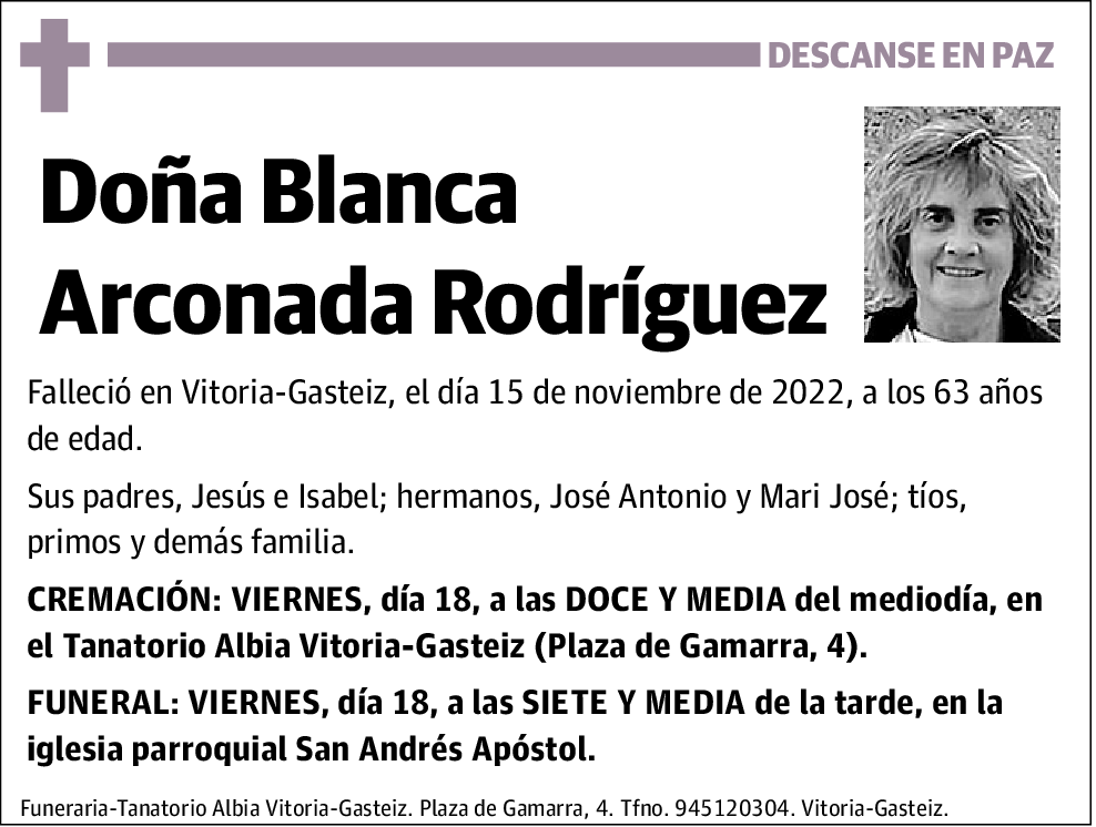 Blanca Arconada Rodríguez