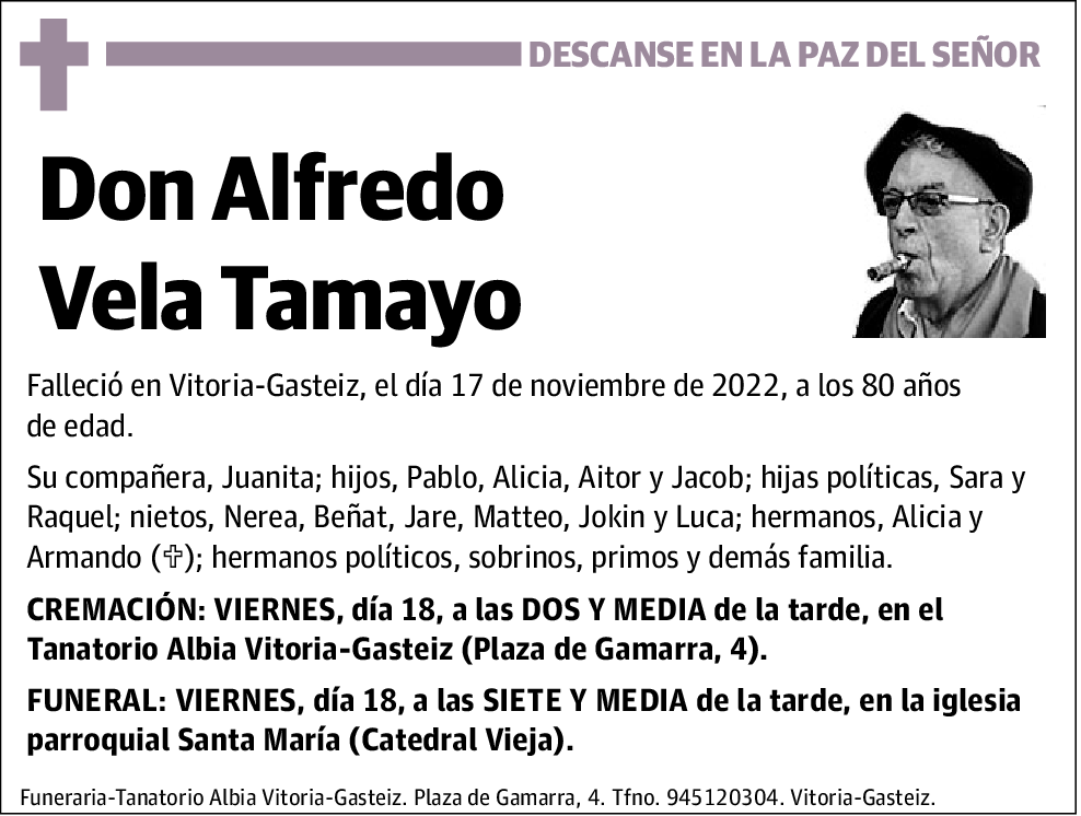 Alfredo Vela Tamayo