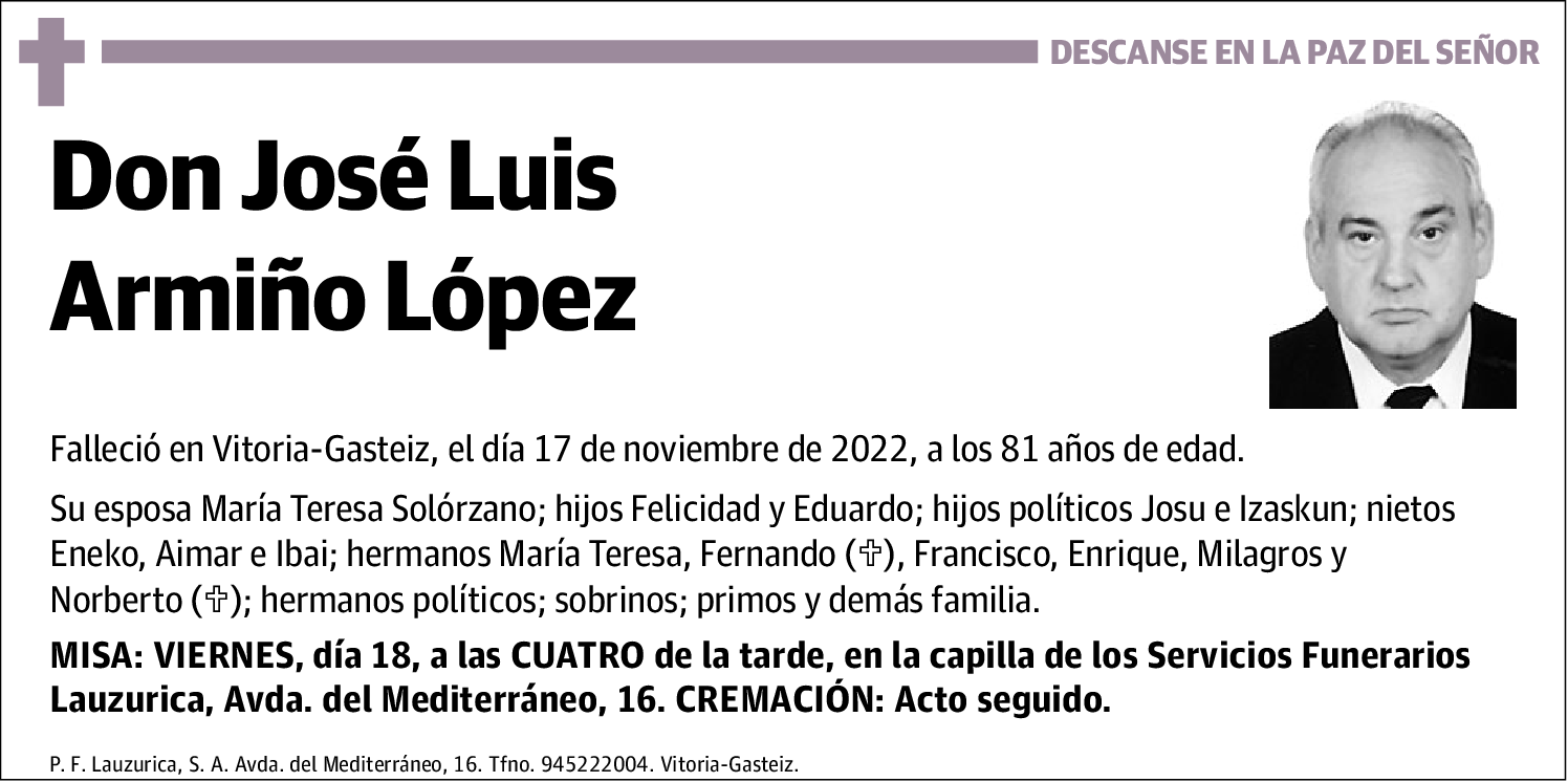 José Luis Armiño López