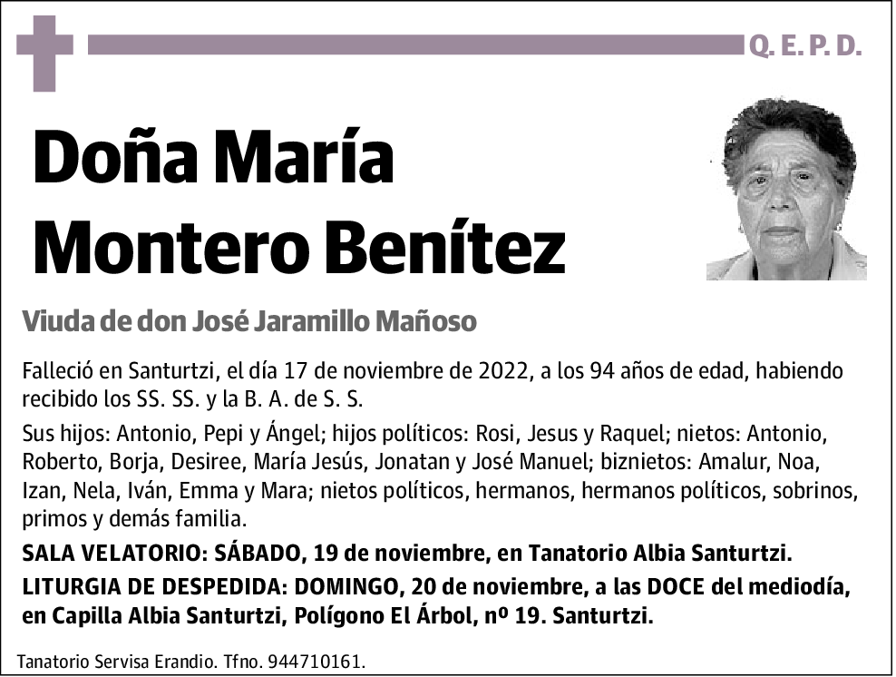 María Montero Benítez