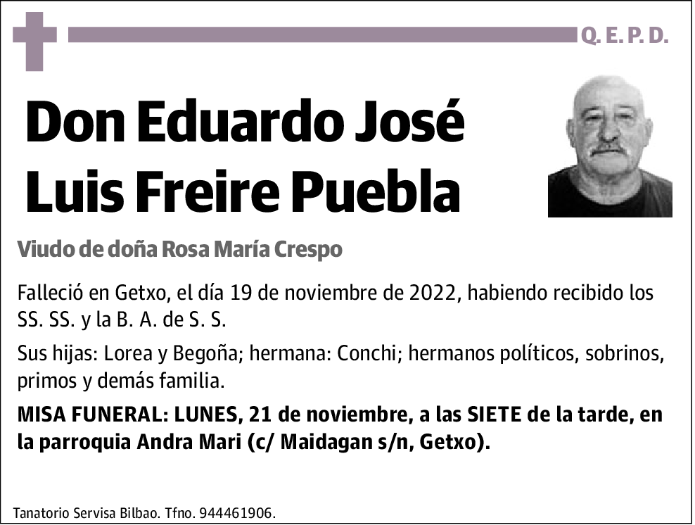 Eduardo José Luis Freire Puebla