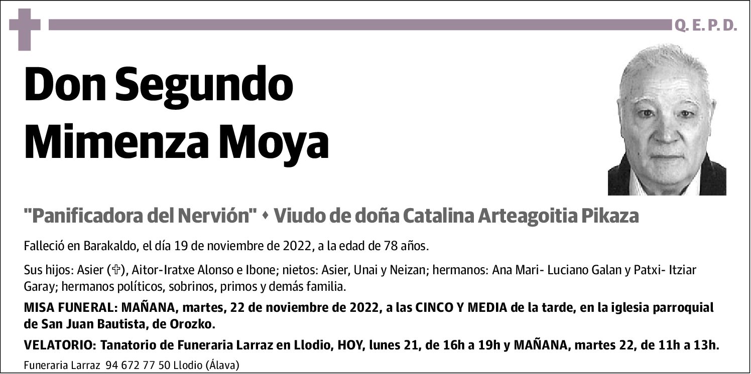 Segundo Mimenza Moya