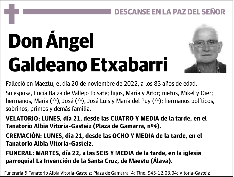 Ángel Galdeano Etxabarri