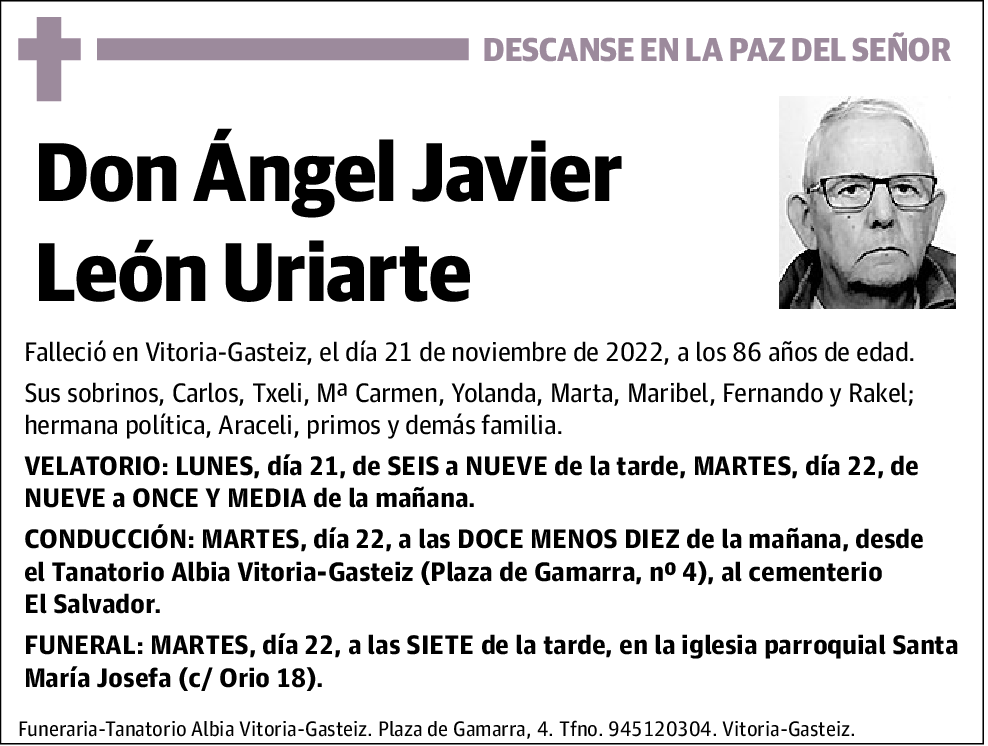 Ángel Javier León Uriarte