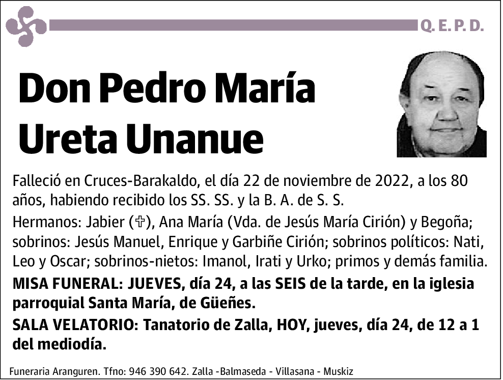 Pedro María Ureta Unanue