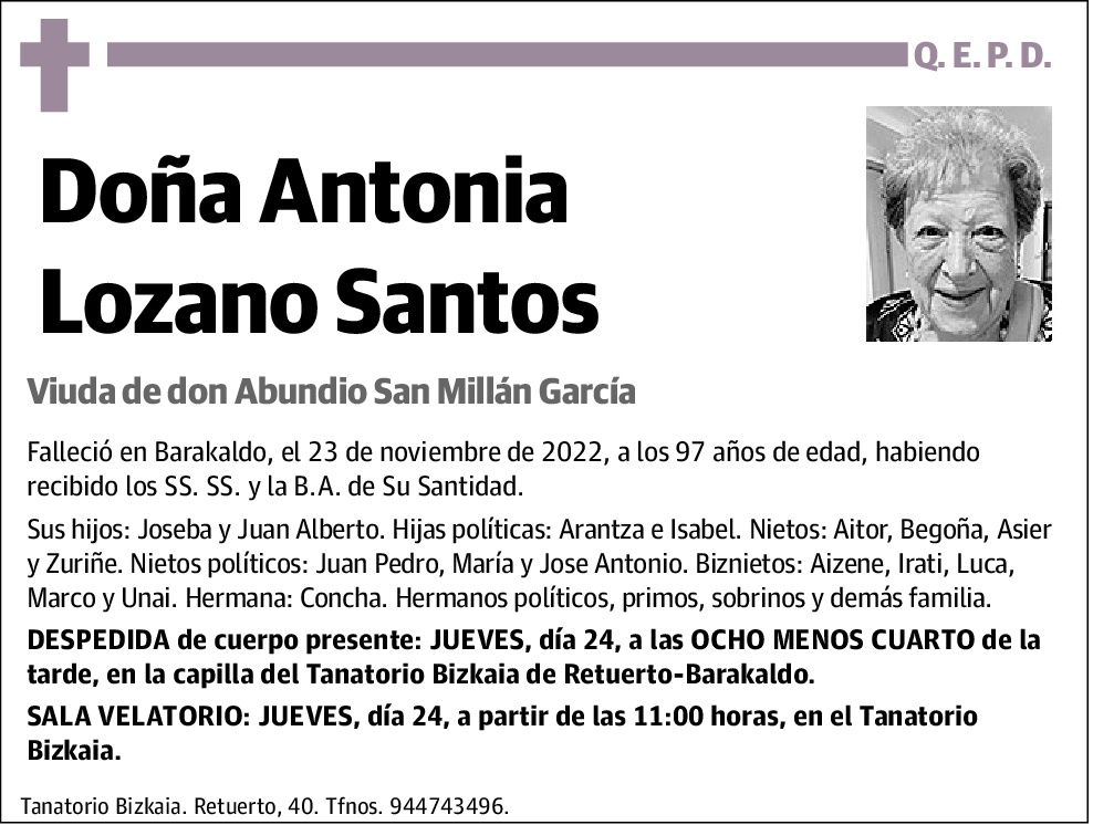 Antonia Lozano Santos