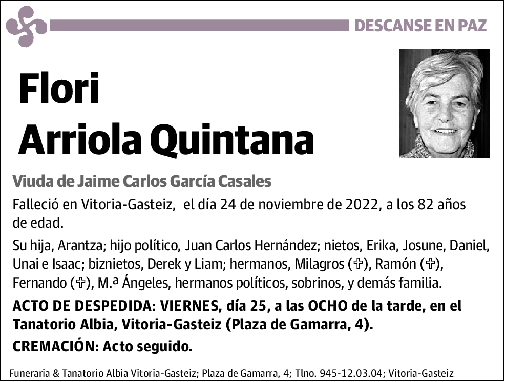 Flori Arriola Quintana