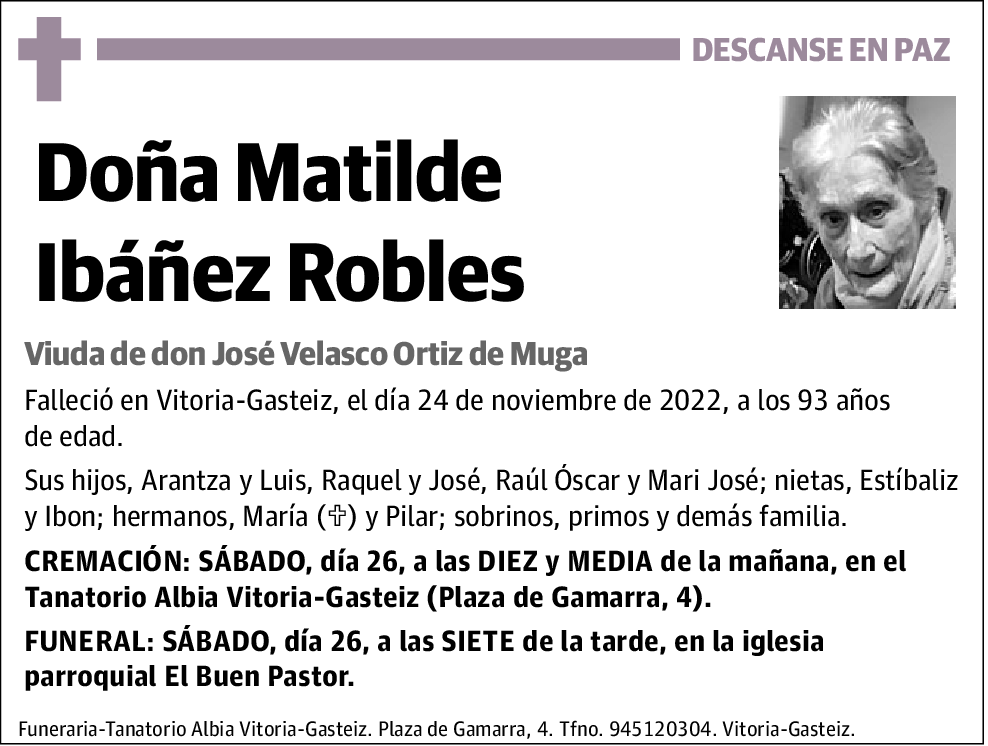 Matilde Ibáñez Robles