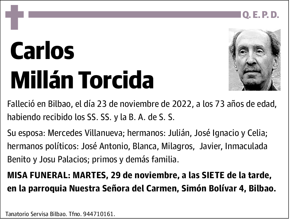 Carlos Millán Torcida