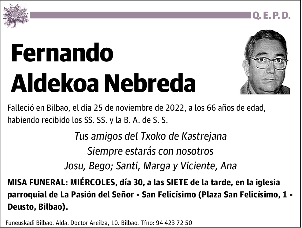 Fernando Aldekoa Nebreda