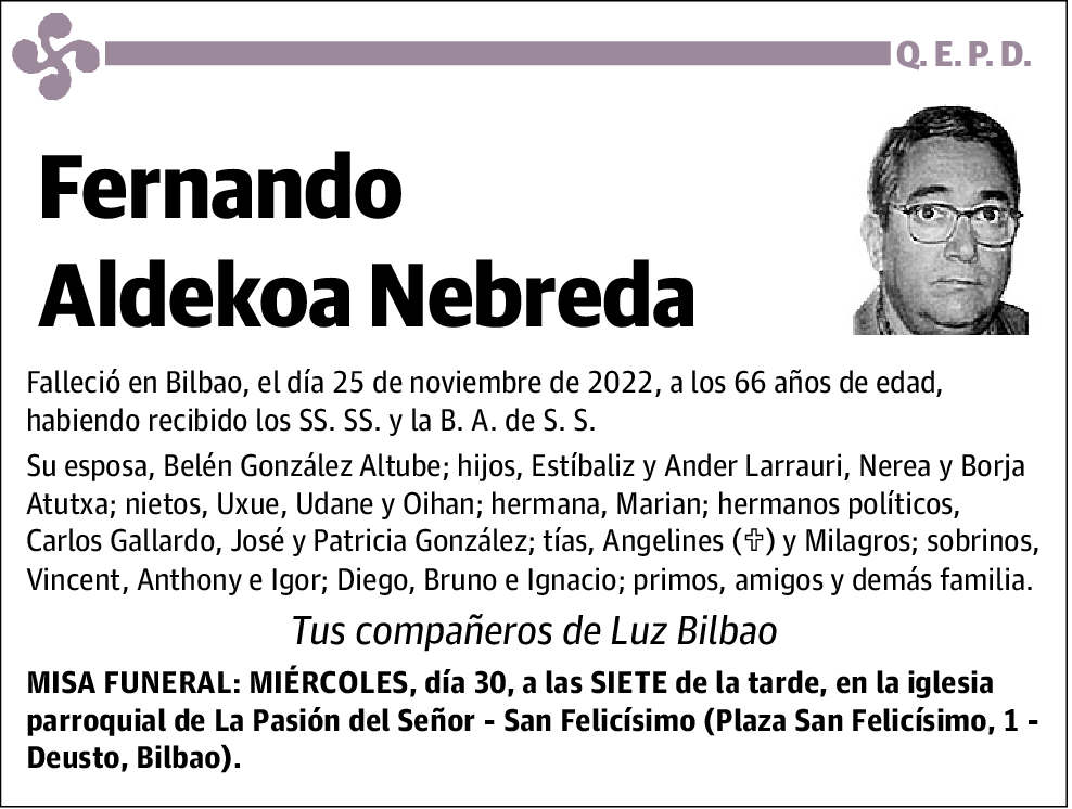 Fernando Aldekoa Nebreda