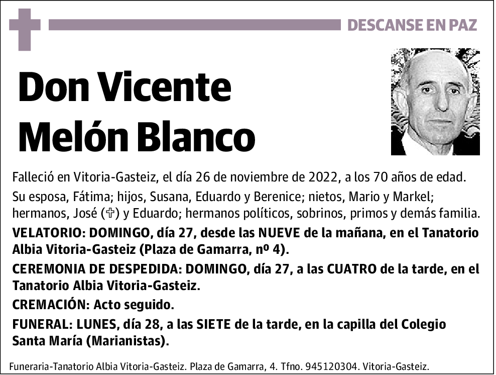 Vicente Melón Blanco