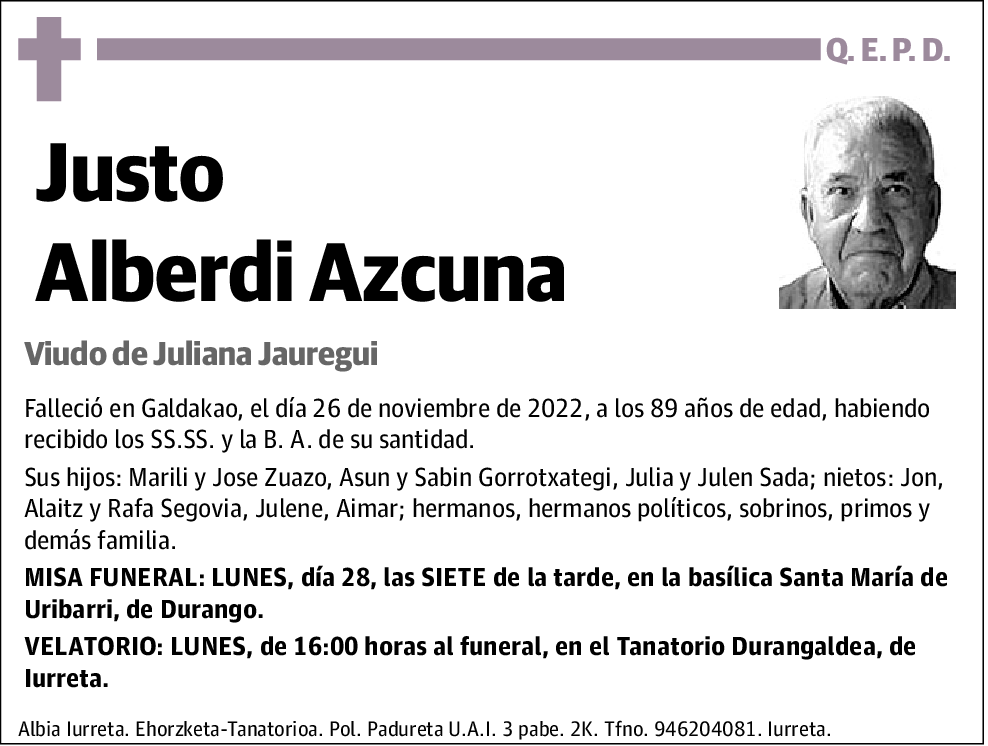 Justo Alberdi Azcuna