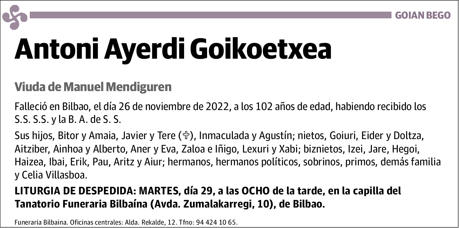 Antoni Ayerdi Goikoetxea