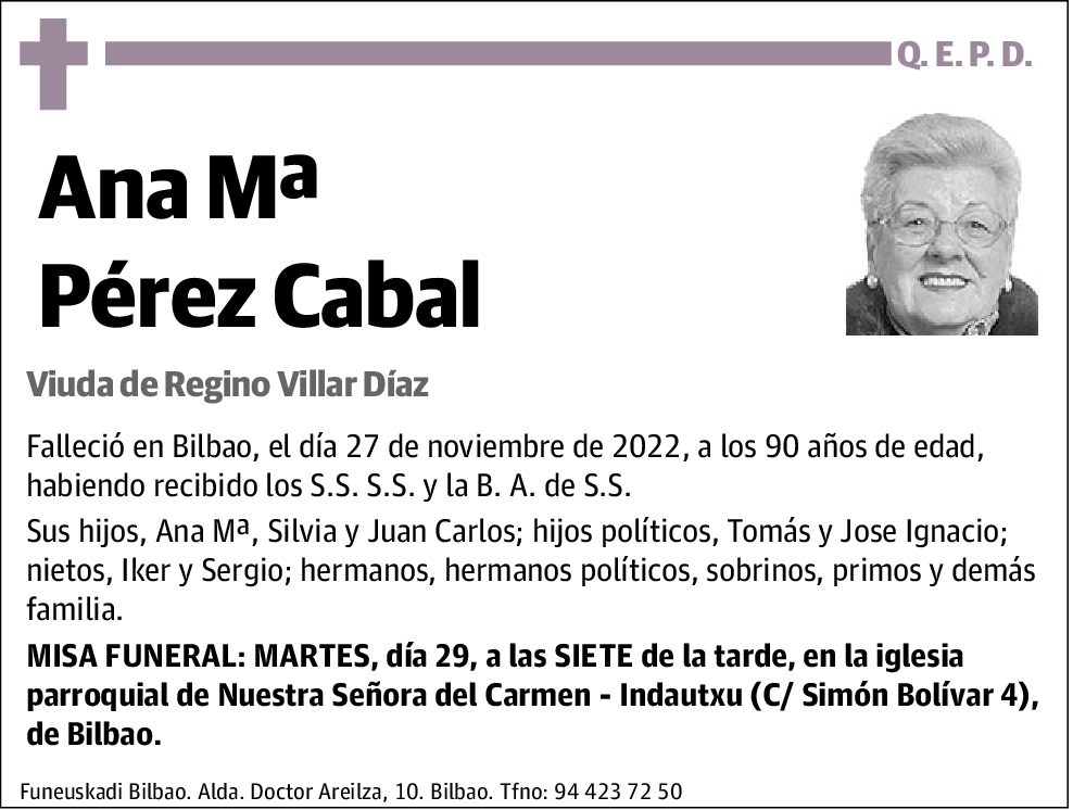 Ana María Pérez Cabal