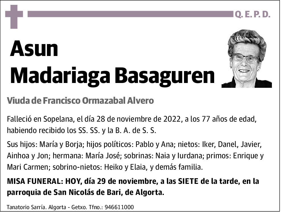 Asun Madariaga Basaguren