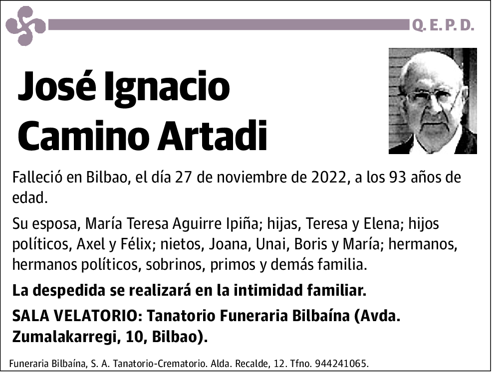 José Ignacio Camino Artadi