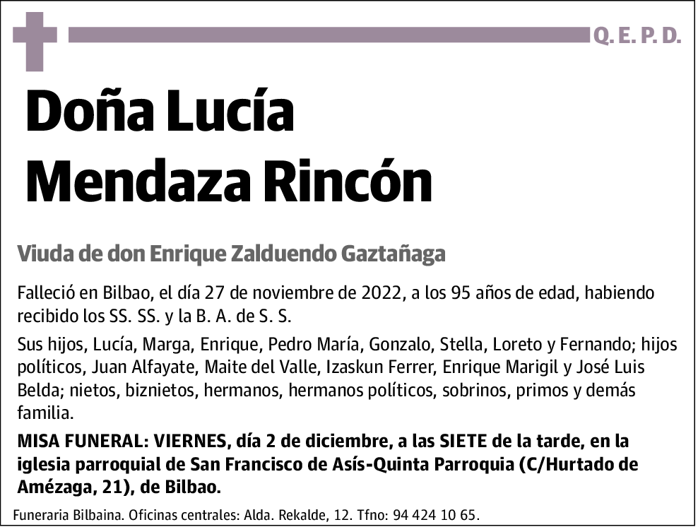 Lucía Mendaza Rincón