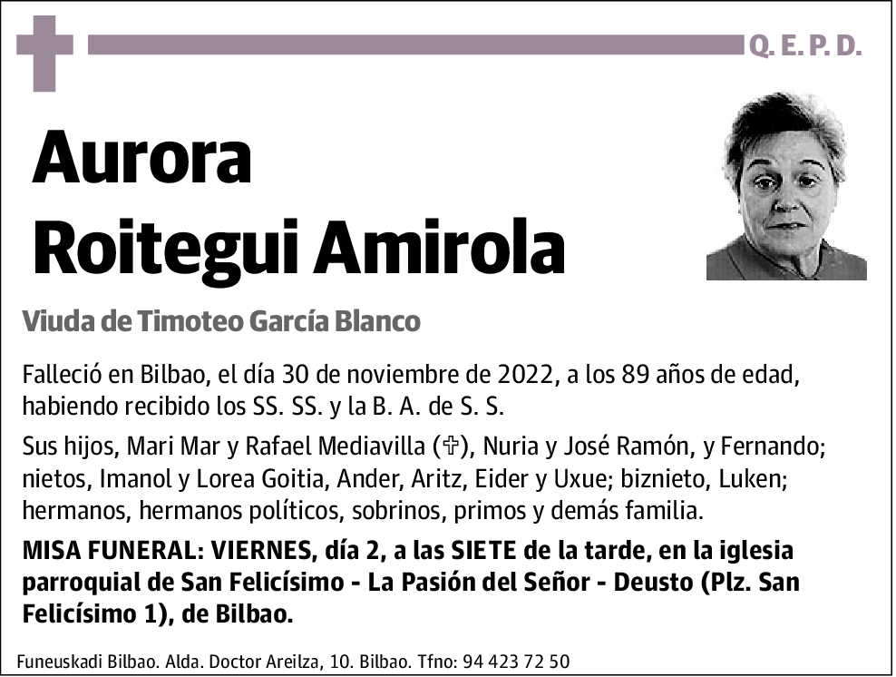 Aurora Roitegui Amirola