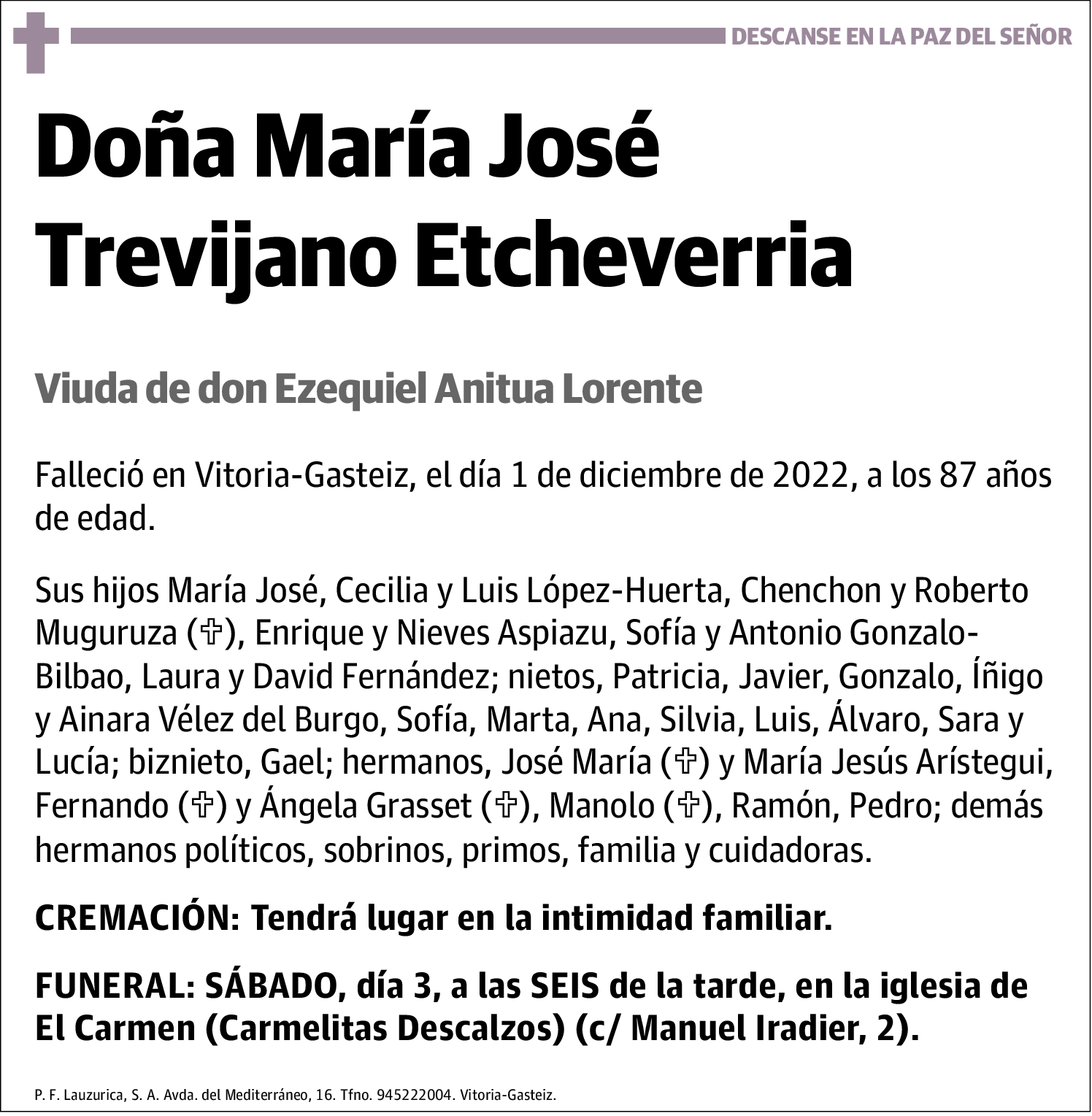 María José Trevijano Etchevarria