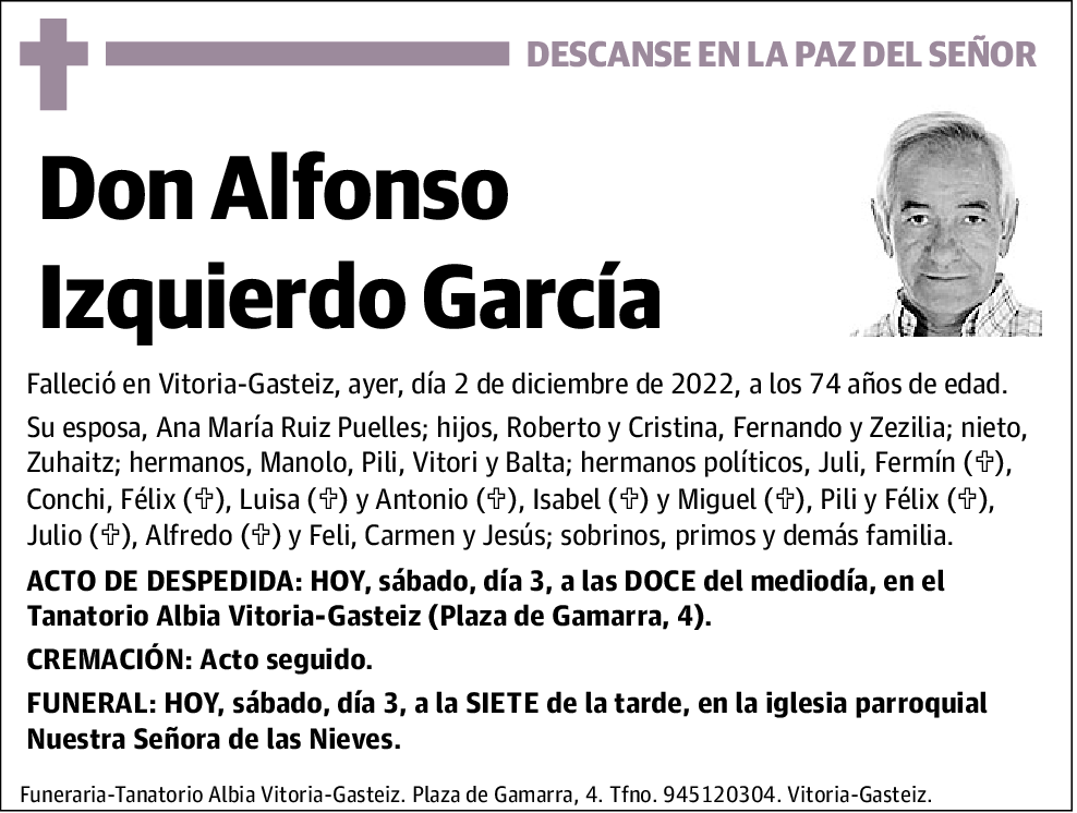 Alfonso Izquierdo García