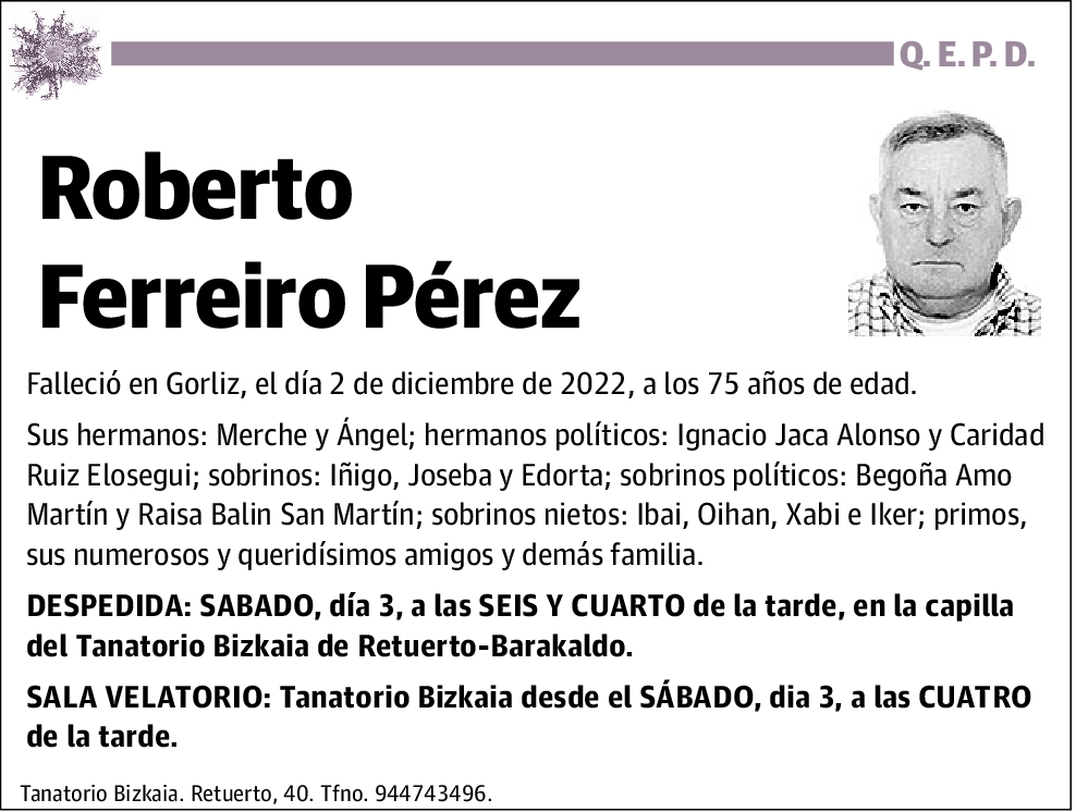 Roberto Ferreiro Pérez