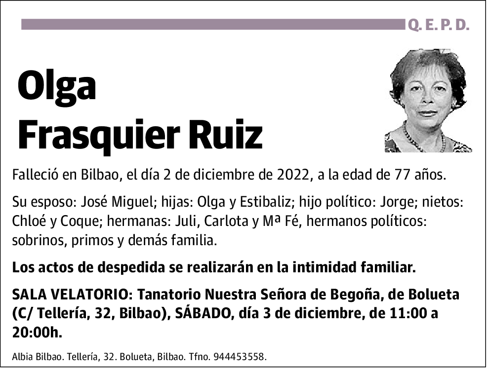 Olga Frasquier Ruiz