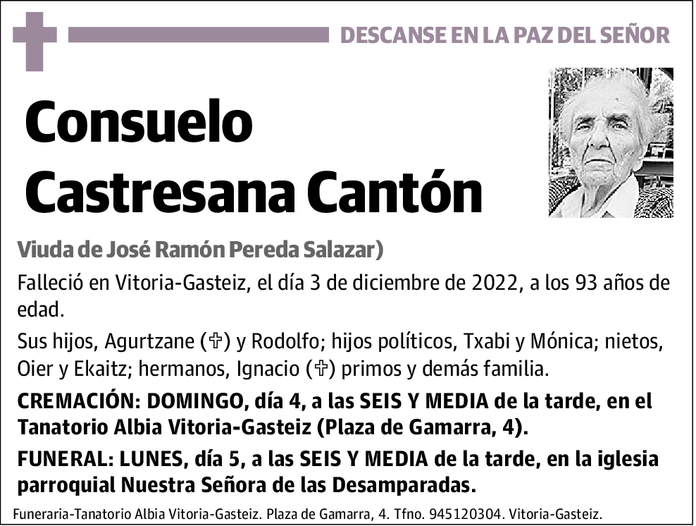 Consuelo Castresana Cantón