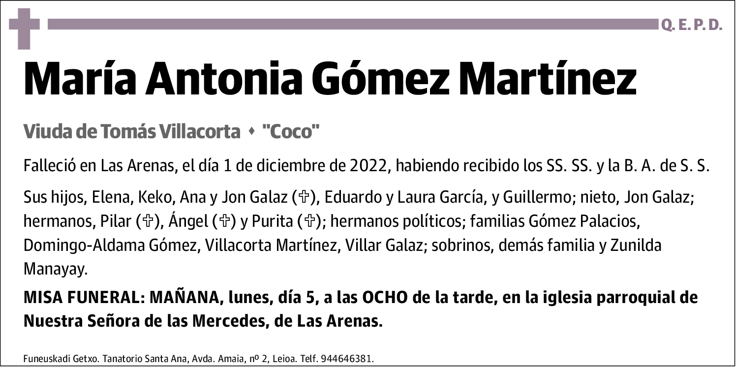 María Antonia Gómez Martínez