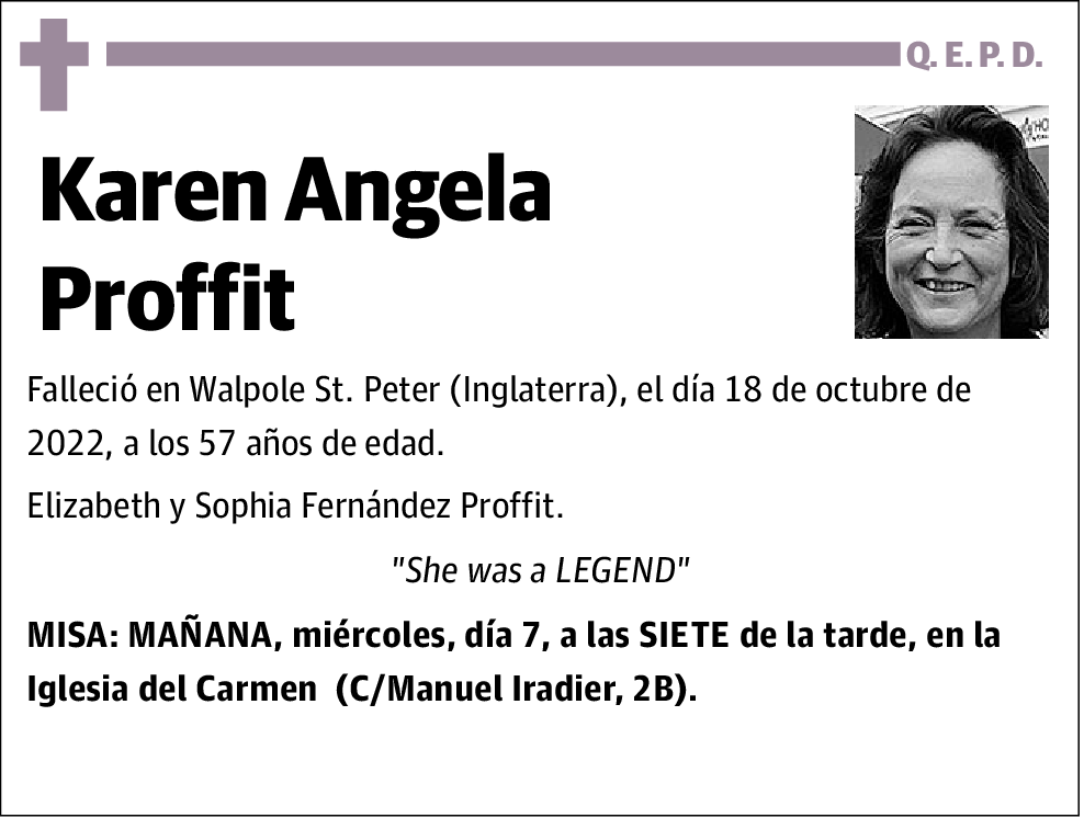 Karen Angela Proffit