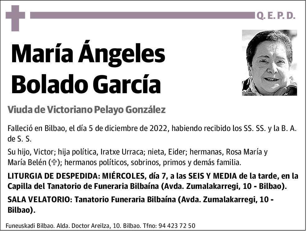 María Ángeles Bolado García