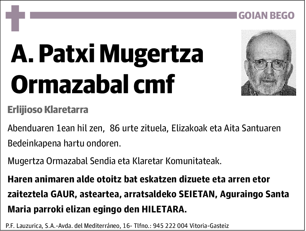 Patxi Mugertza Ormazabal