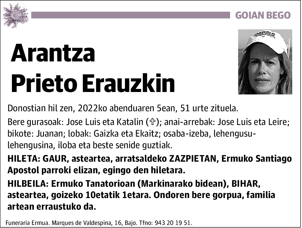 Arantza Prieto Erauzkin