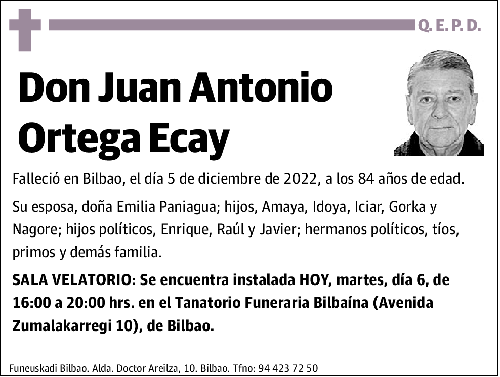 Juan Antonio Ortega Ecay