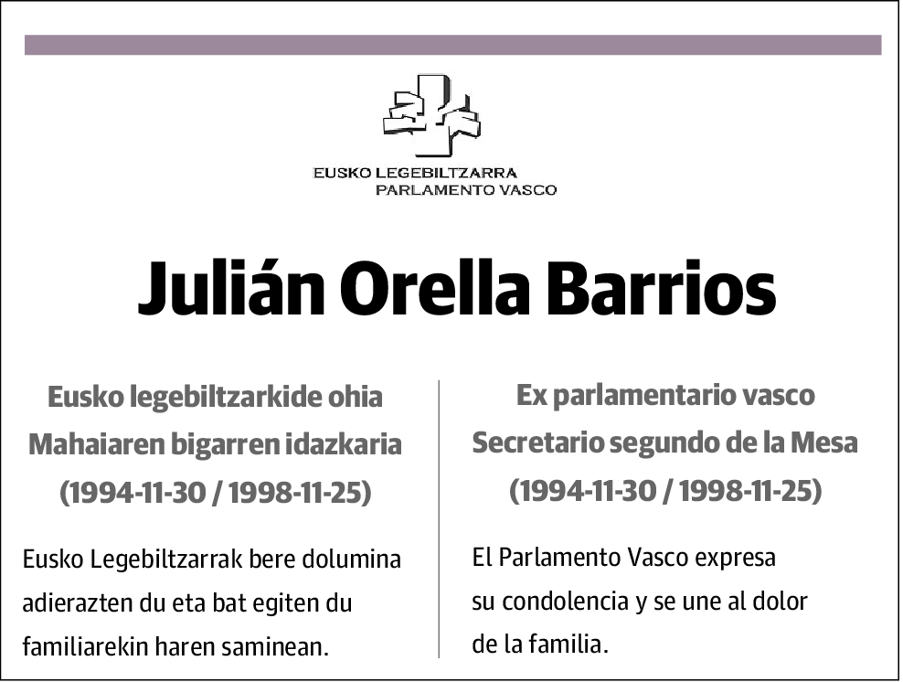 Julián Orella Barrios