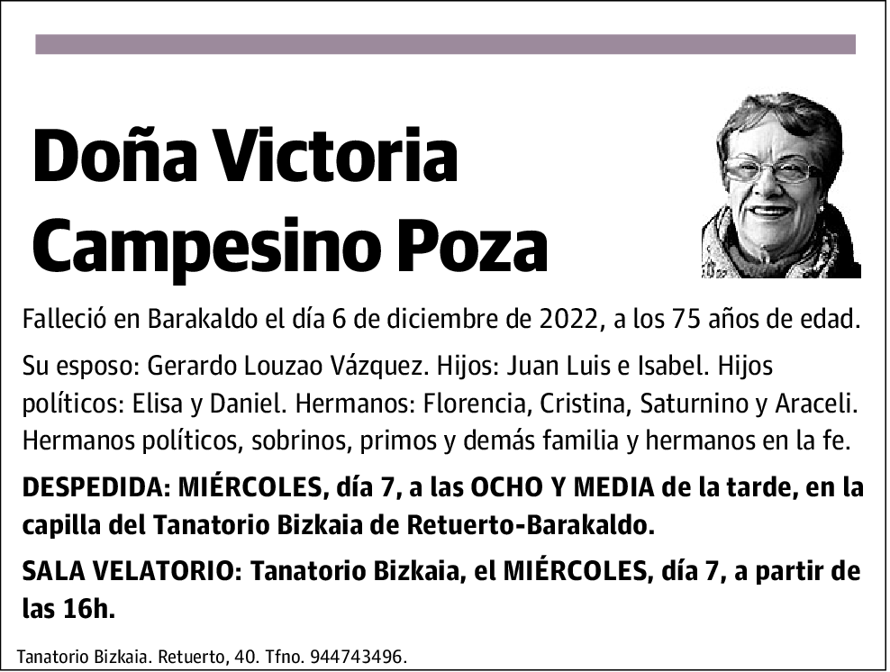 Victoria Campesino Poza