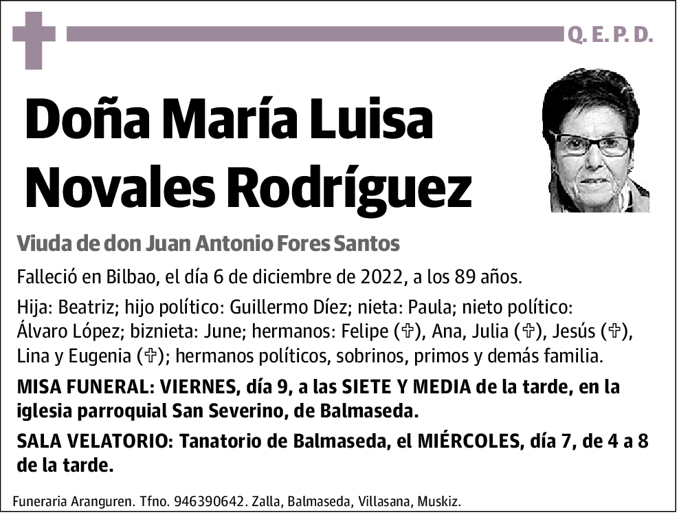 María Luisa Novales Rodríguez