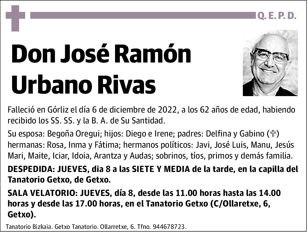 José Ramón Urbano Ri8vas