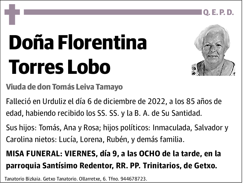 Florentina Torres Lobo