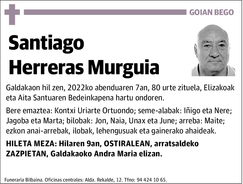 Santiago Herreras Murguia