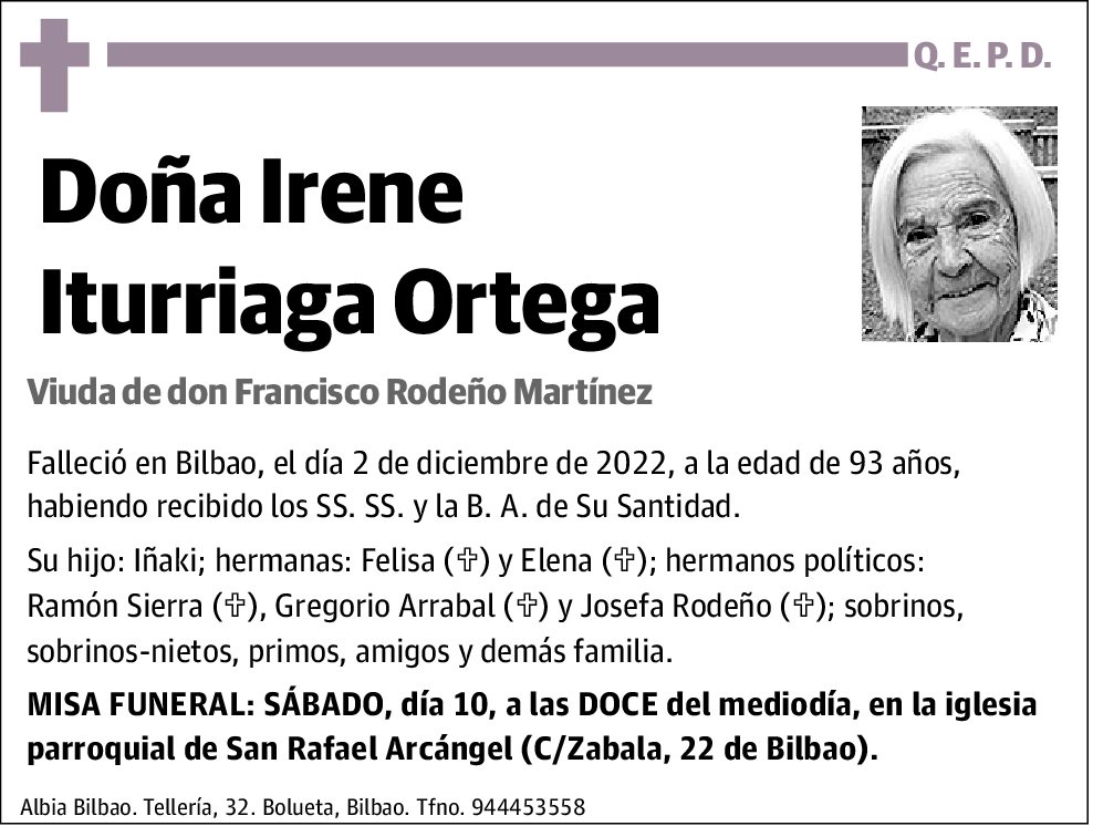 Irene Iturriaga Ortega